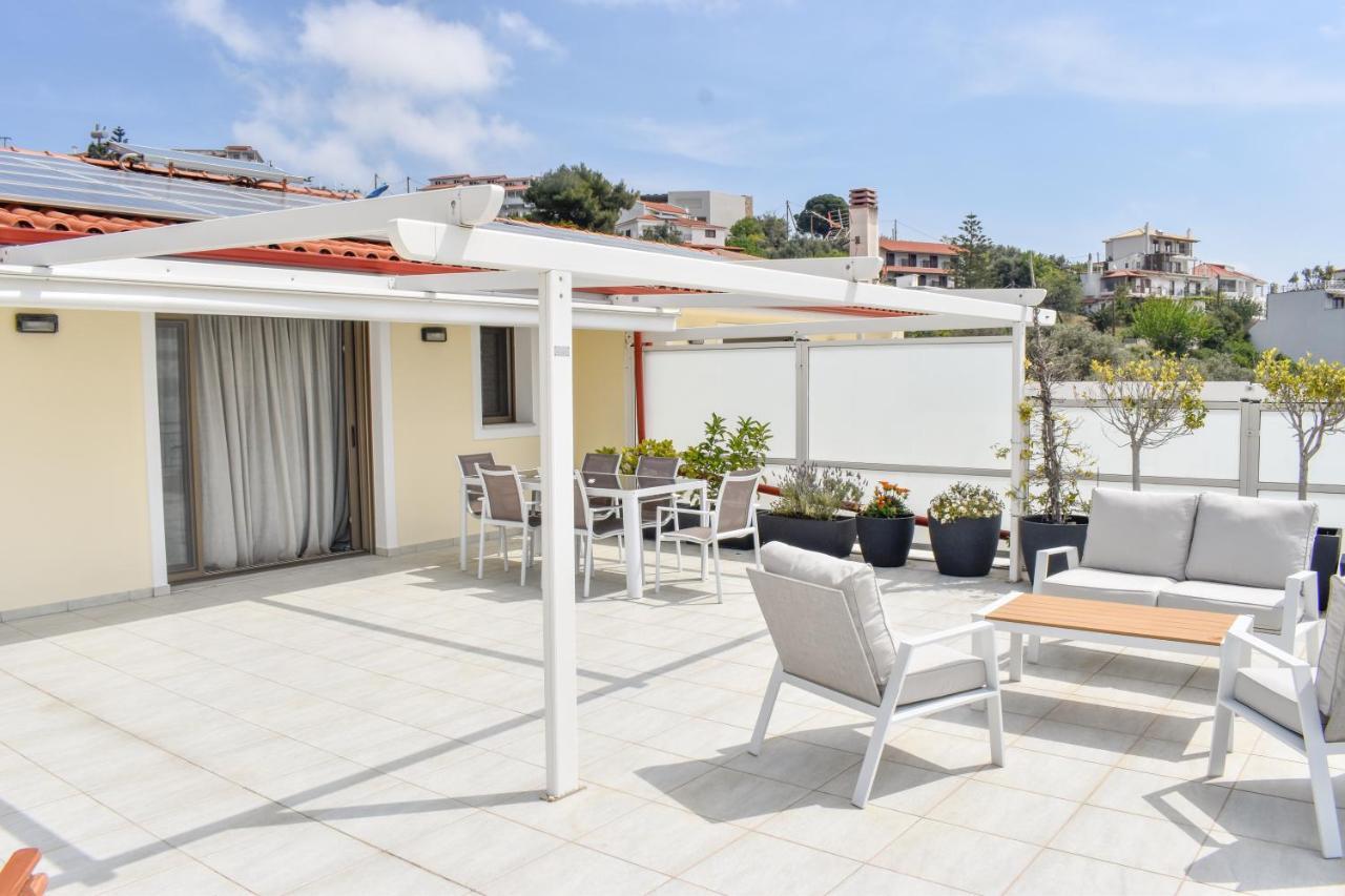Zoe'S Flat Megali Ammos Apartment Skiathos Town Luaran gambar